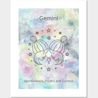 Horoscope Gemini Posters and Art